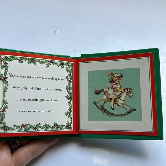 Vintage 1992 Ernest Nister’s Christmas Toys small book with changing pictures - Picture 11 of 11